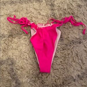 strappy shein thong baiting suit bottoms